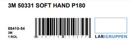 stregkkode label